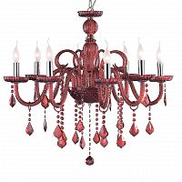 подвесная люстра ideal lux giudecca sp8 rosso в Курске