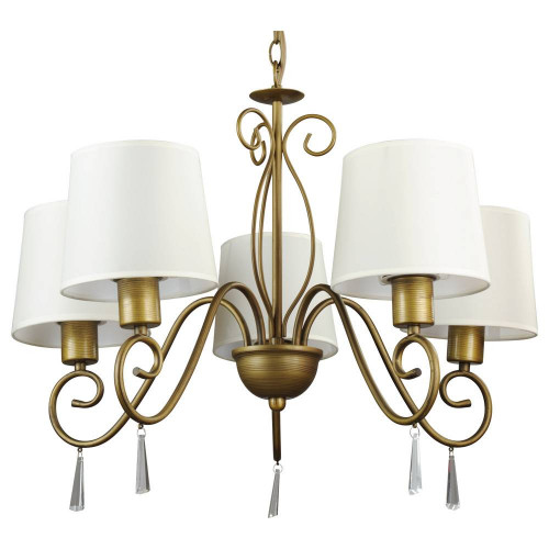 подвесная люстра arte lamp carolina a9239lm-5br в Курске