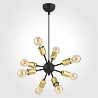 подвесная люстра tk lighting 1468 estrella black в Курске