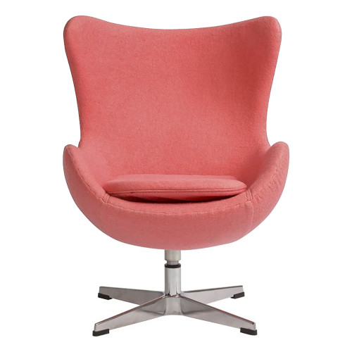 детское кресло egg chair коралловое в Курске