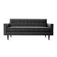 диван bantam sofa большой прямой темно-серый в Курске