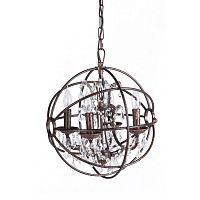 люстра foucault's orb crystal (40*40*45) бронза в Курске