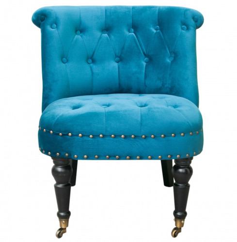 низкое кресло aviana blue velvet в Курске