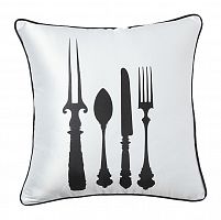 подушка со столовыми приборами tableware white в Курске