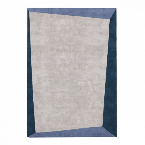 ковер dipped frame blue 150x220 серо-синий в Курске