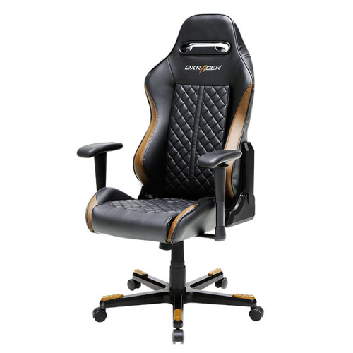 кресло геймерское dxracer черно-коричневое в Курске