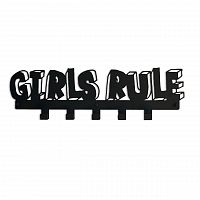 вешалка girls rule черная в Курске