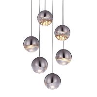 подвесной светильник globo 6u nickel от delight collection в Курске