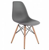 стул деревянный pc-015 серый (eames style) в Курске