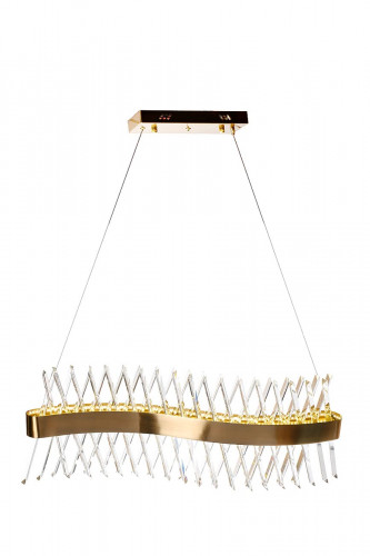 люстра золото wave 80x30 см в Курске