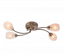 потолочная люстра idlamp carmina 201/4pf-oldbronze в Курске