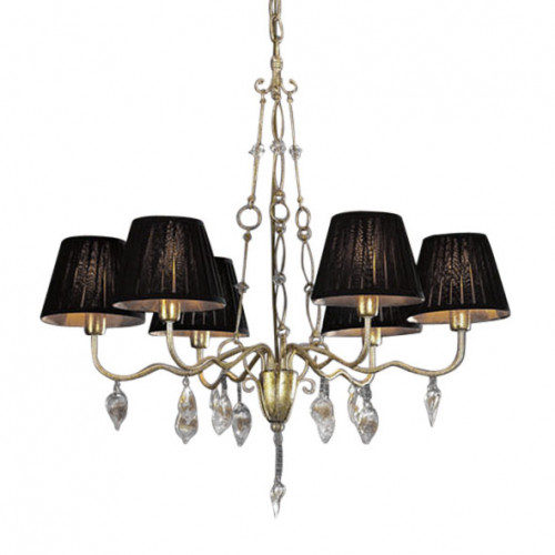 люстра kit от schuller золото/черная/янтарная в Курске