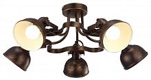 потолочная люстра arte lamp martin a5216pl-5br в Курске