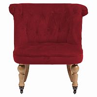 кресло amelie french country chair красное в Курске