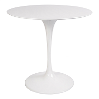 стол eero saarinen style tulip table top mdf d80 глянцевый белый в Курске