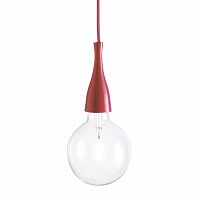 подвесной светильник ideal lux minimal sp1 rosso в Курске