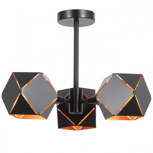 потолочная люстра st luce enigma sl258.402.03 черная в Курске