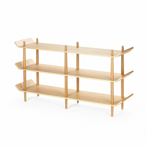 стеллаж bentwood двойной светло-коричневый в Курске
