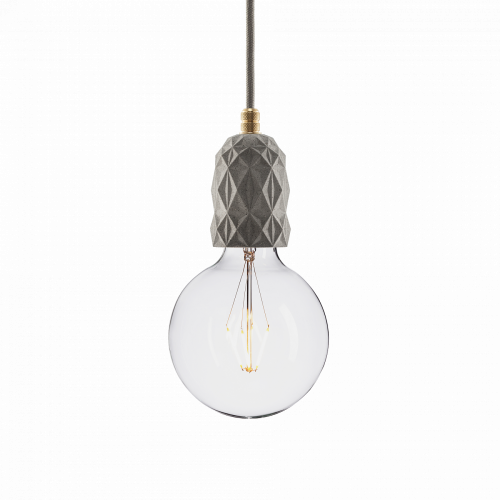 подвесной светильник beton air gray brass в Курске