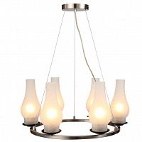 подвесная люстра arte lamp lombardy a6801sp-6br белая в Курске