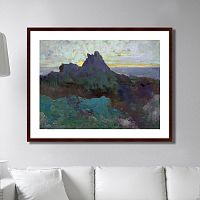картина: rocky peak, 1875г. в Курске