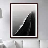 картина: black sand beach, iceland в Курске