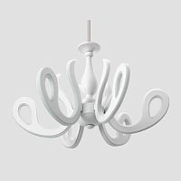 потолочная светодиодная люстра ambrella light orbital classic fk81/6 wh 292w d640 белая в Курске