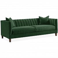 диван penelope sofa прямой зеленый в Курске