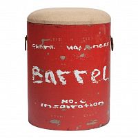 столик-табурет barrel red красный в Курске