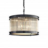 люстра essex crystal 45 черное основание, прозрачное стекло в Курске