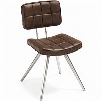 стул lola seat pu brown ножки из нержаеющей стали c589u09 от la forma (ex julia grup) в Курске