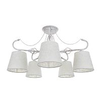 потолочная люстра idlamp vilucchio 556/5pf-whitepatina в Курске