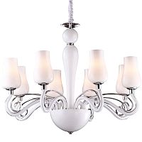 подвесная люстра arte lamp biancaneve a8110lm-8wh в Курске