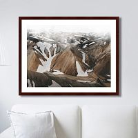 картина: mountain under mist, iceland no 1 в Курске