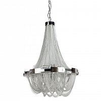 люстра firenzo серебро, прозрачная в Курске