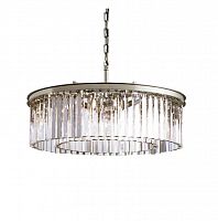 люстра prism silver 50 серебро, прозрачное стекло в Курске