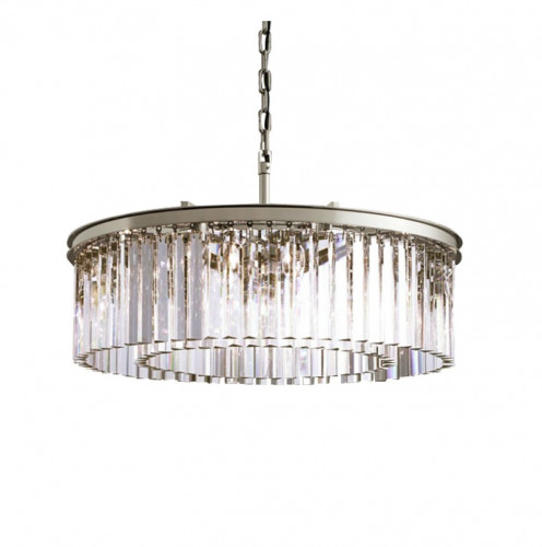 люстра prism silver 50 серебро, прозрачное стекло в Курске