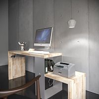 стол рабочий письменный с подставкой для монитора ecocomb-3 в Курске