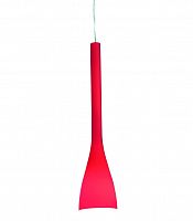 подвесной светильник ideal lux flut sp1 small rosso в Курске