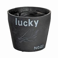 цветочный горшок lucky чёрный в Курске